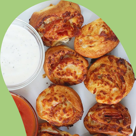 Pepperoni Pizza Pinwheels
