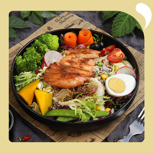 a bowl of diet foods