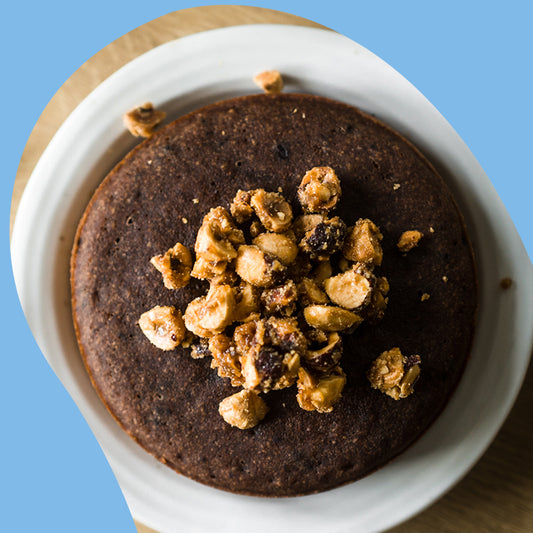 Caramel Hazelnut Chocolate Cake