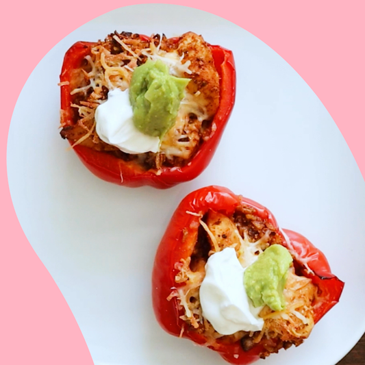 Chicken Fajita Stuffed Peppers