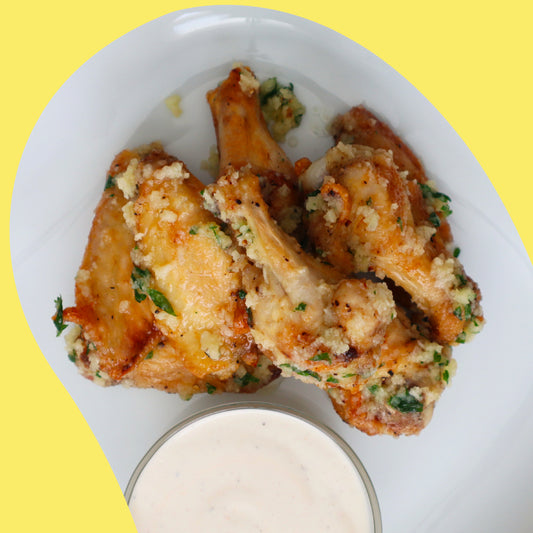 Garlic Parm Wings