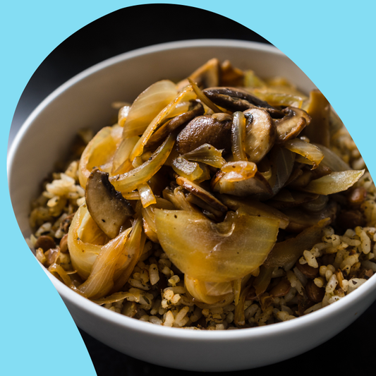 Garlic Lentil Rice
