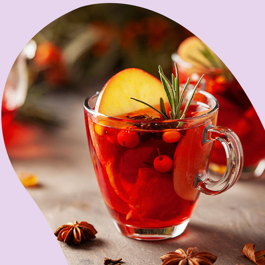 glass of mulled wine