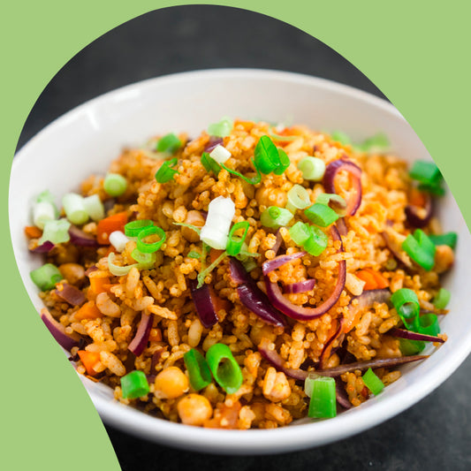 a bowl of quinoa rice