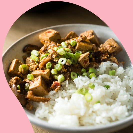 Vegan mapo tofu
