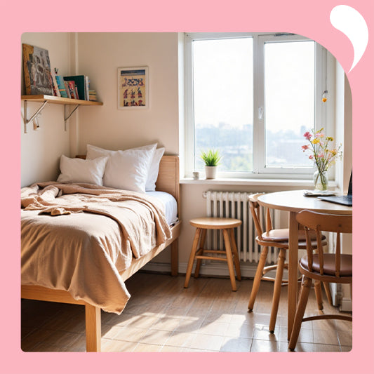 small dorm room