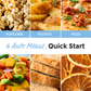 Various foods (popcorn, potato, pizza, etc.) made by comfee microwave.