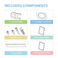parts included with comfee under cabinet range hood