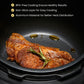a piece of meat in a pressure cooker