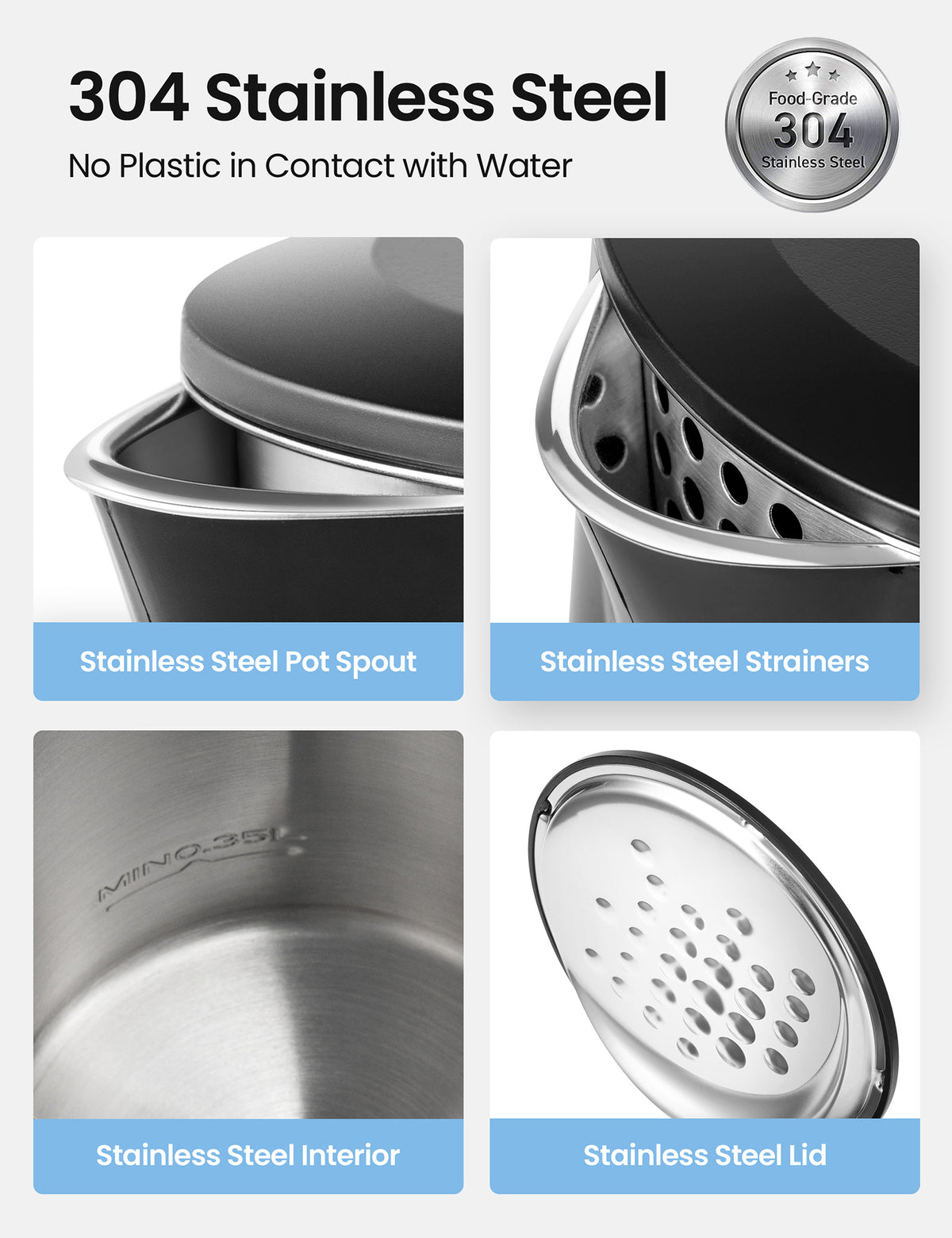 Details of Comfee Electric Tea Kettle