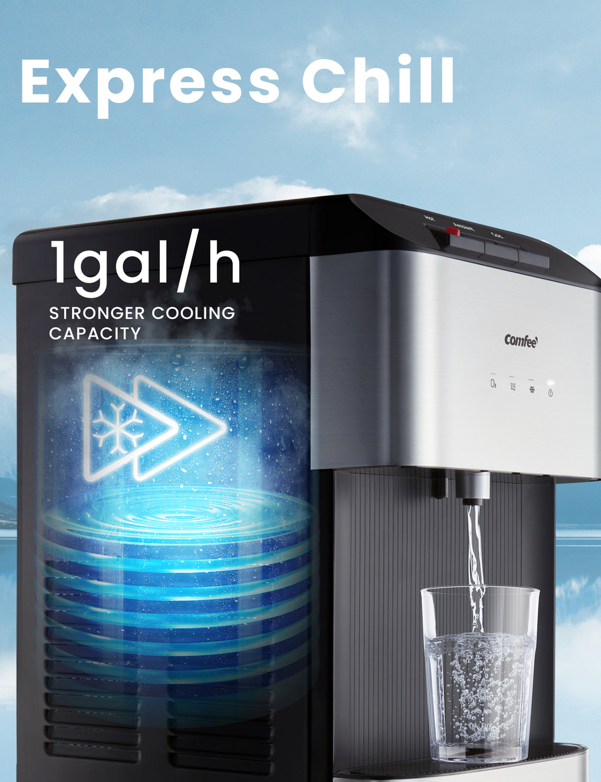 Function of Bottom Loading Water Dispenser