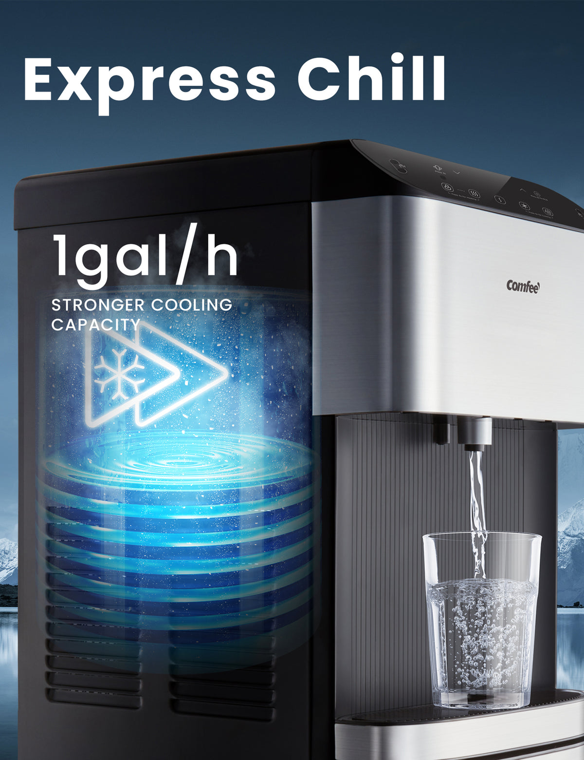 Function of Bottom Loading Water Dispenser
