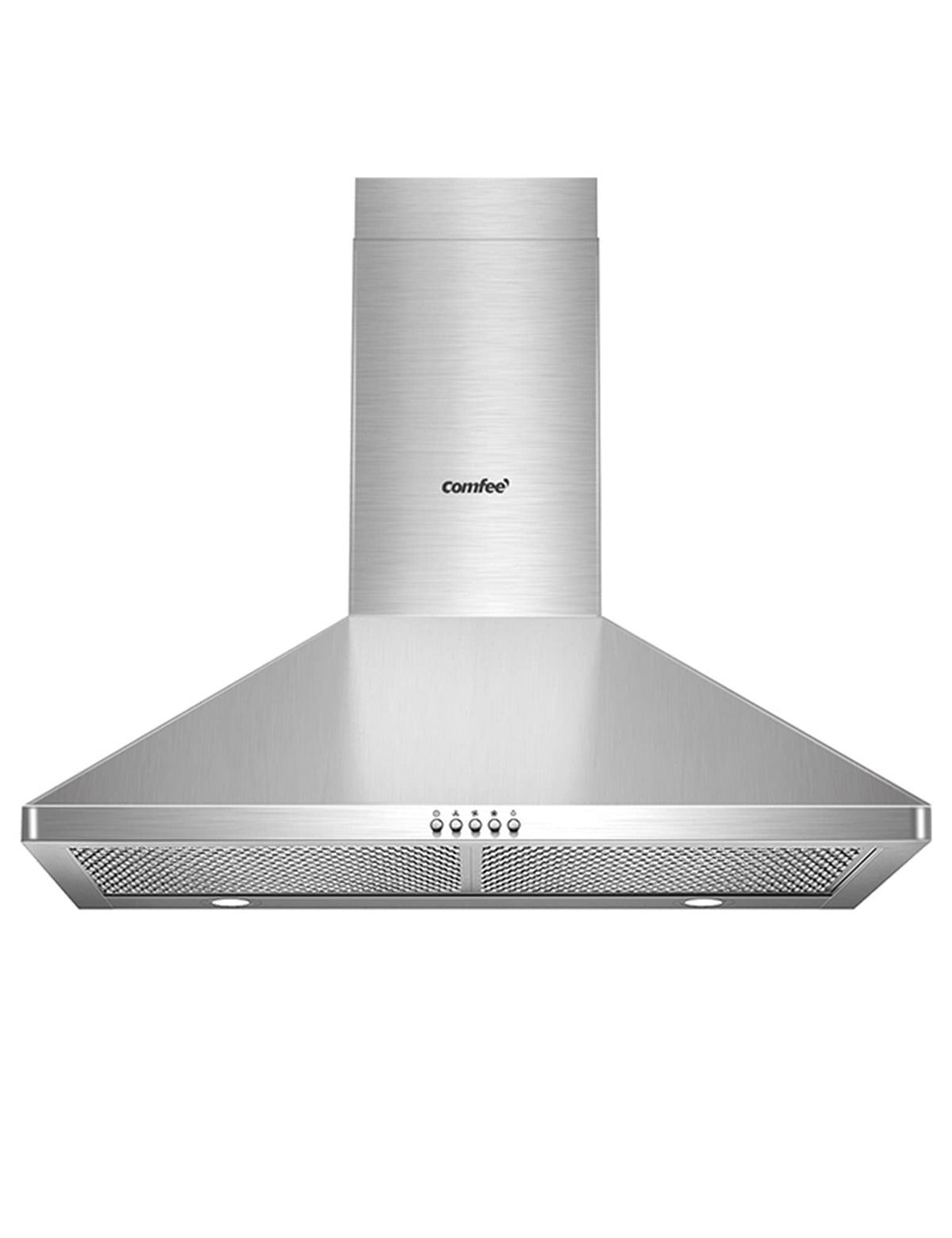 comfee ducted pyramid range hood