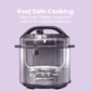 inside of the comfee electric pressure cooker